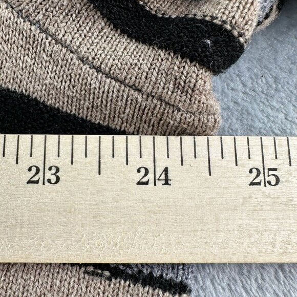 Croft & Barrow Lightweight Sweater Women 1X Multi Striped Long Sleeve Round Neck - Picture 3 of 10